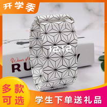 Unicorn watch cute star student retro candy color German black technology paper watch men and women waterproof luminous