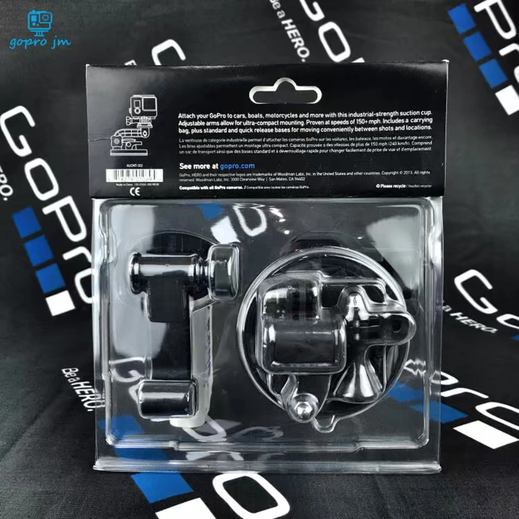 GoPro Phụ tùng chính hãng xe mạnh mẽ hút tách khung vận chuyển thể thao ngoài trời phụ kiện máy ảnh - Phụ kiện VideoCam