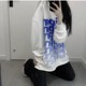 HELIPORT tarmac illusion gradient sweatshirt hooded sweatshirt versatility brand trendy men and women ໃສ່ເສື້ອດູໃບໄມ້ລົ່ນແລະລະດູຫນາວ