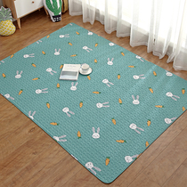Pure cotton baby crawling mat Childrens floor mat Bedroom living room household floor mat Tatami bay window mat