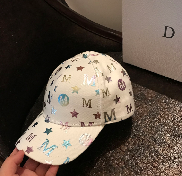 New Japanese graffiti letter baseball cap for women, versatile for both men and women, curved brim sun hat, casual and fashionable baseball cap detail image 16
