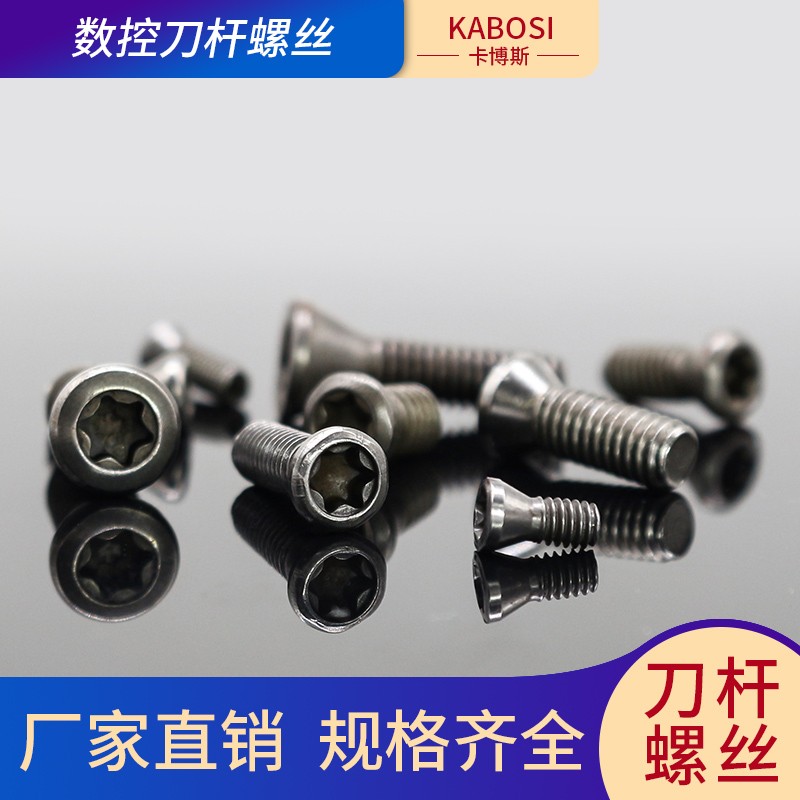 Taiwan 12 9-level high-strength CNC tool screw CNC screw knife rod cutter plate M2 5*6 M4 0*9