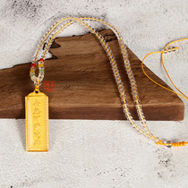 Double-sided South Amitabha Buddha Six-character Hong famous Buddha number pendant with male and female lovers ornament Ping An auto pendant