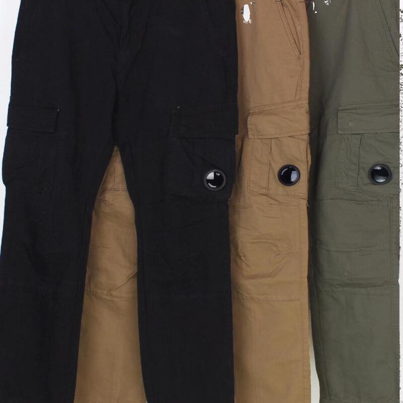 European and American Cp Lens Cargo Pants Company Washed Multi-Flap Pocket Pants Sports Casual Pants Functional Loose C.P Pants