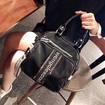 Backpack Bag Womens Korean Edition 2022 New Ins Super Fire Versatile Soft Leather Backpack Tide Brand Cowhide One Shoulder Cross Body Bag