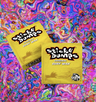 sticky bumps 2 pieces of surfboard tropical surface wax use at 28 degrees and above]#SF