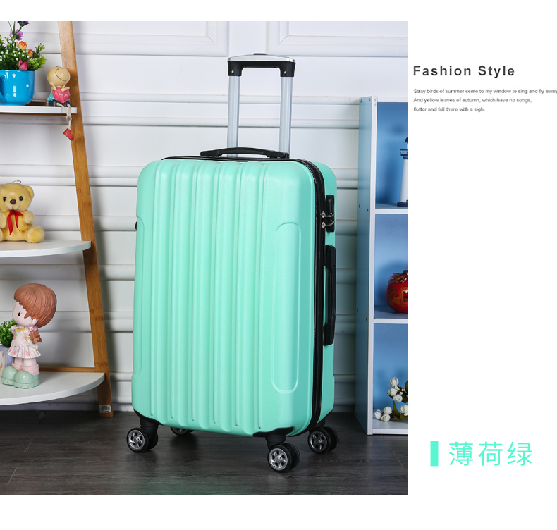 Vali nữ dễ thương 20 inch phiên bản Hàn Quốc của xe đẩy đa năng hành lý 24 inch mật khẩu du lịch sinh viên hộp nam 28 inch thủy triều - Va li túi xách du lịch nam