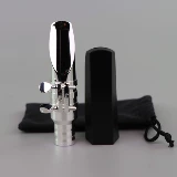 Подлинная Рэндольф Саксофон с двойной кольцевой металлической головкой флейта B Dip Pop Flute Head полезен для магнитного тона