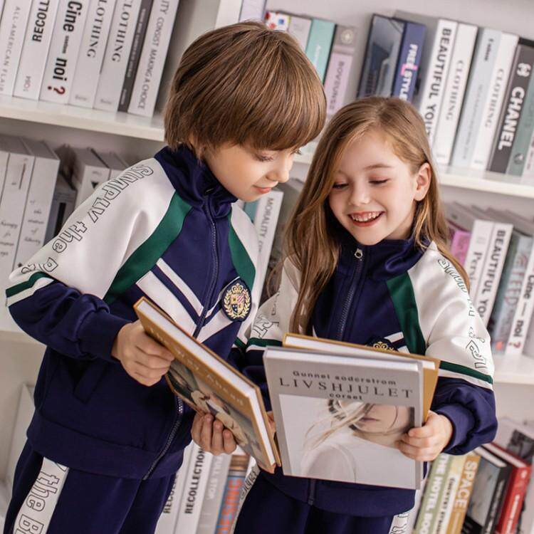 2022 new autumn and winter kindergarten uniforms primary school uniforms children's long-sleeved show sportswear suits