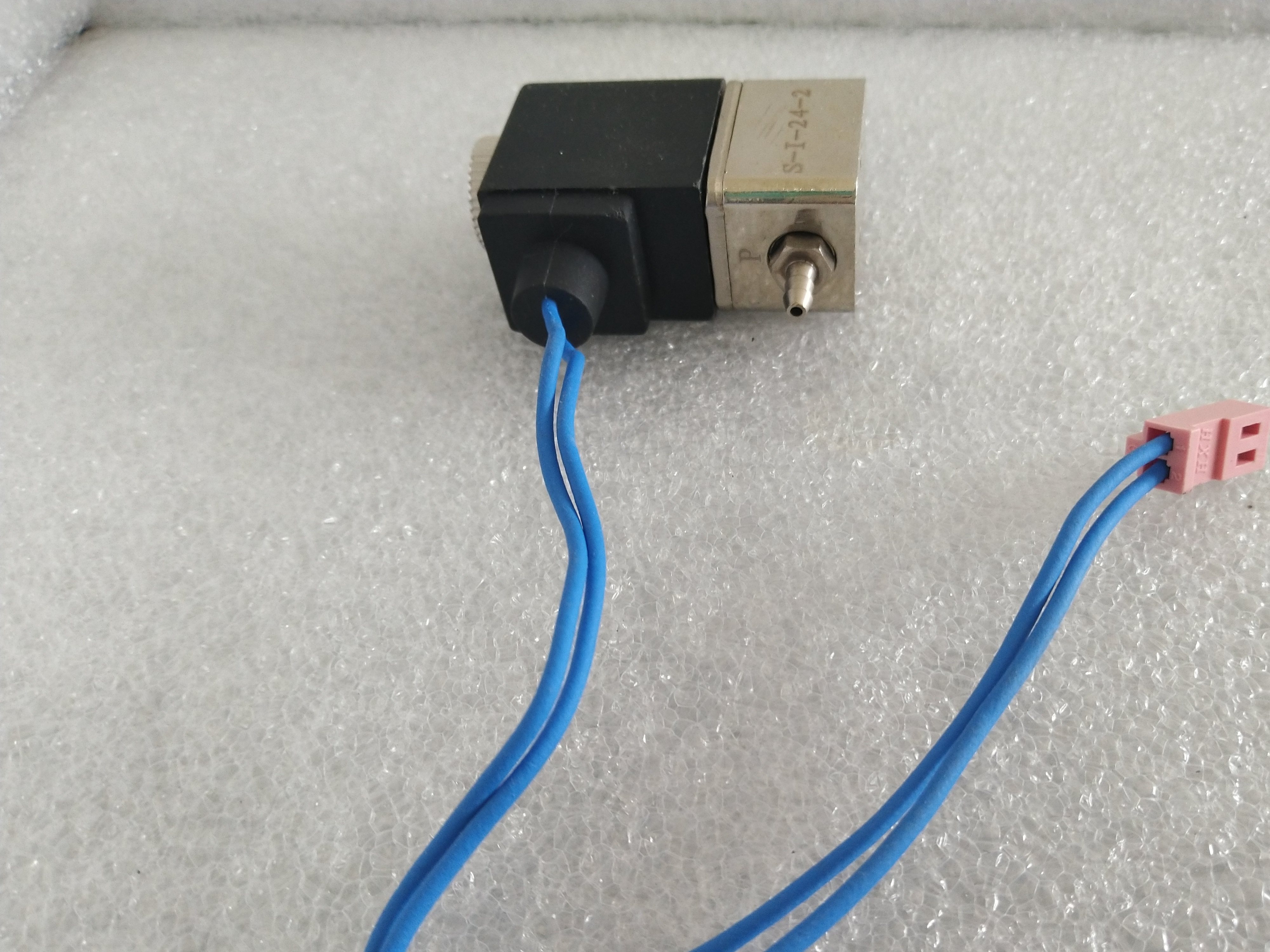 Ultrasonic cleaning machine washing machine solenoid valve ultrasonic cleaning machine control water valve DC30V solenoid valve battery valve-Taobao