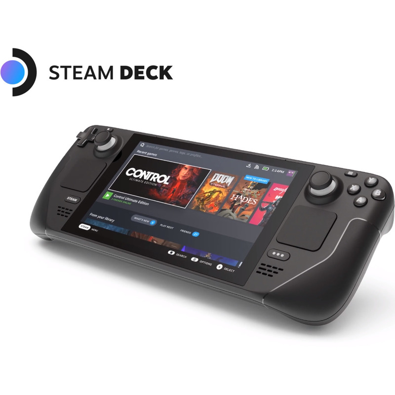 Совершенно новый портативный компьютер Steam Deck Портативная развлекательная игровая консоль Steam Deck с национальной гарантией от Национального банка Изображение 1