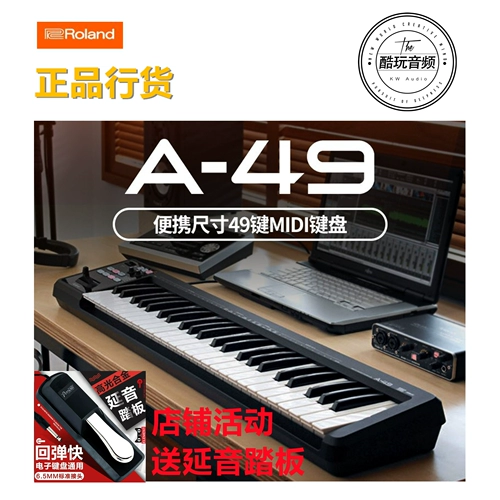 Roland Roland Midi Keyboard A-49 Portable Size 49 КЛЮЧ ПЕРЕСМЕНИЯ ПЕДИВА USB [Cool Play Audio]