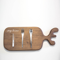 Japanese metal stainless steel tableware hammer eye pattern retro spoon cake fruit fork dessert coffee spoon tea spoon