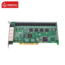Mingdo Communication R1016P 8 16 32-way recording card supports 32-bit 64-bit telephone recording