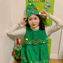 Adult Christmas clothing women wear dresses jk suits write photo props clothing Christmas tree ins wind