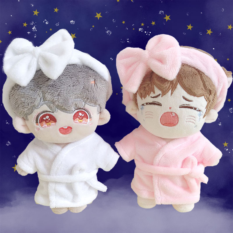 Full 28 pyjamas bathrobe 15 20cm Waters 20 cm cotton doll clothes Sleeping Bathing Suit