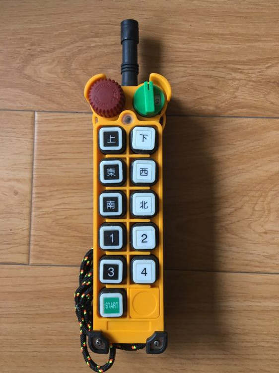 Taiwan's Yuting F24-10D wagon wireless hang electric crane crane travel industrial remote control