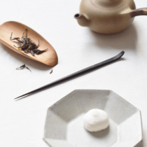 Mountain sheen -- dark-flowing tea dialing original handmade wooden tea tea needle purple light sandalwood tea road kit