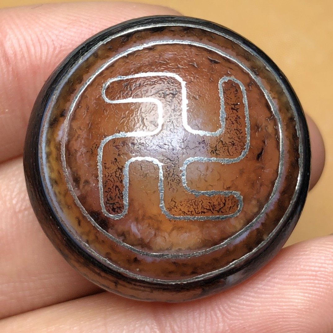 Pinch Silk ten thousand Words of epiphany sky Blindboard Pearl Heather Agate Agate Necklace Pendant Multi-Treasure String Back Cloud Accessories 17 * 28m-Taobao