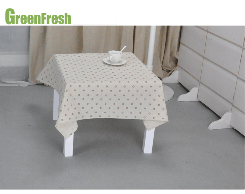 Cotton linen nghệ thuật phong cách mộc mạc khăn trải bàn vuông khăn trải bàn vuông bảng bàn cà phê vải IKEA khăn trải bàn vải khăn ăn khách sạn