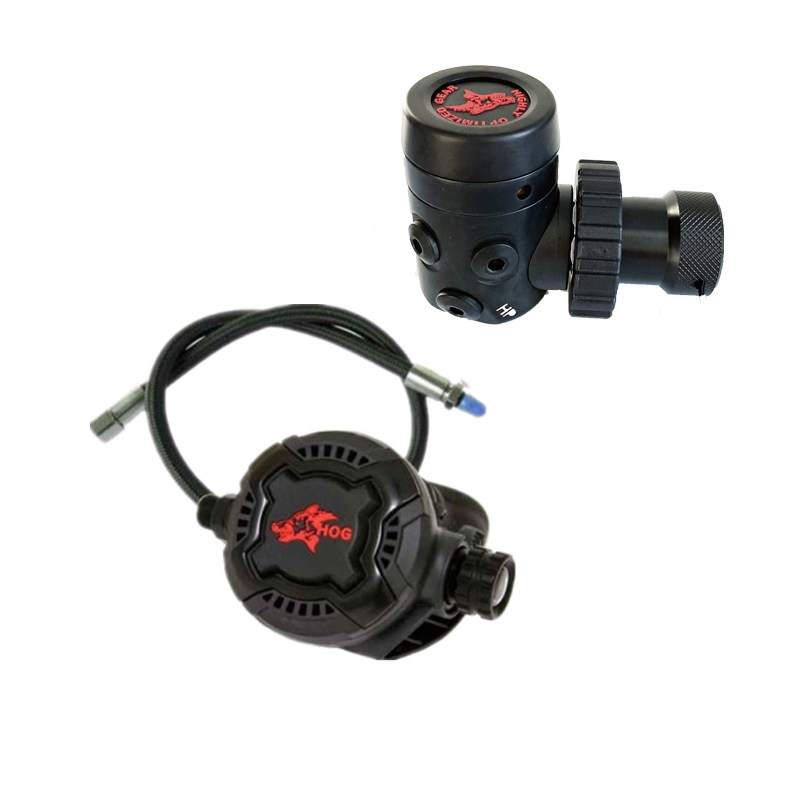 American HOG Leisure Technology Scuba Diving Regulator Combined D2 Environment Seal Cold Water Domain Balance