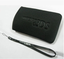 NEW 3DS soft bag 3DS cloth bag storage bag dust bag 3DS accessories hand strap