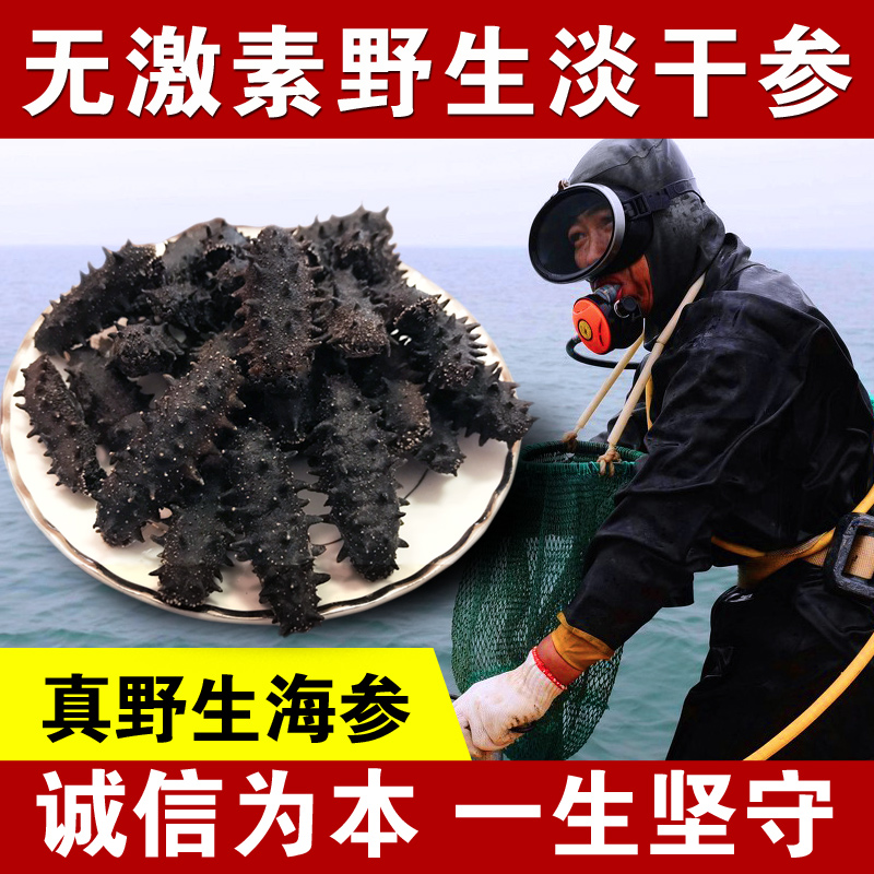 Honghantang national standard 250g gift box Dalian sea cucumber flagship store sea cucumber dry goods non-instant fresh sea cucumber pregnant women