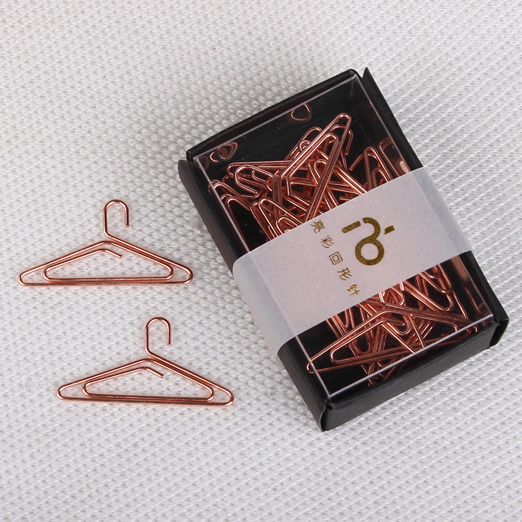 Rose Gold Tunic Pin Hanger Back Shaped Needle Pendant Back Type Needle Cute Back Row Creativity Doll Buckle Pin 12 Clothing
