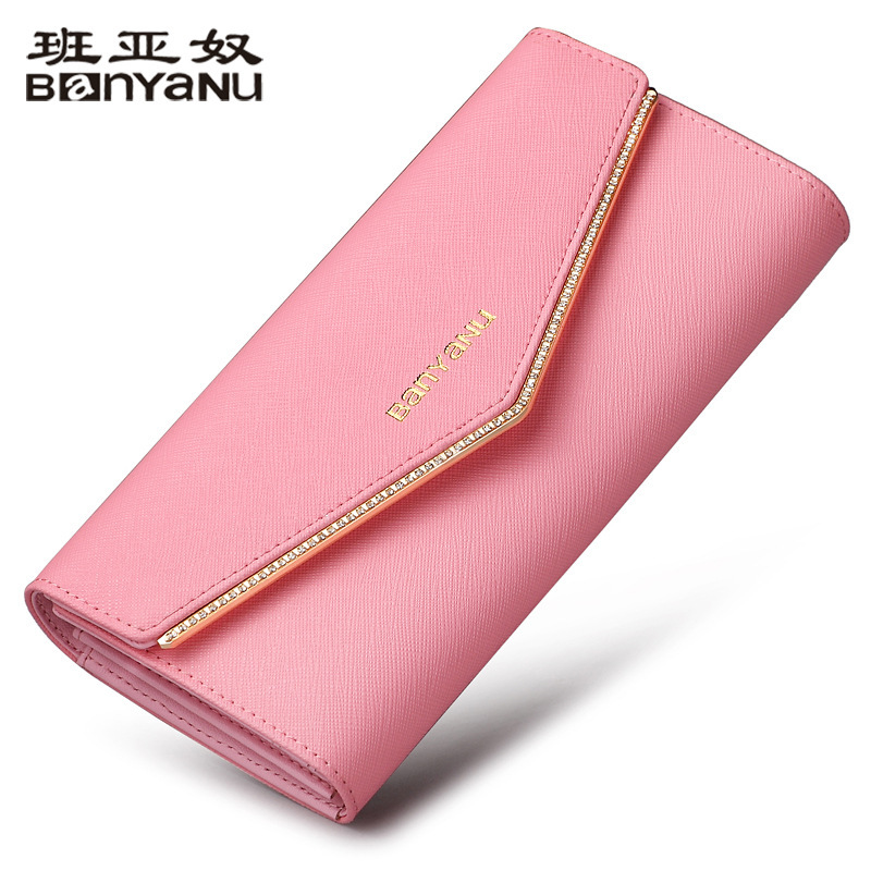 Banyanu 2026 New Women's Wallet, Long Clutch Bag, European and American Style, Genuine Leather, Large Capacity, Diamond-Encrusted 70% off Wallet Banyanu 2026 New Women's Wallet, Long Clutch Bag, European and American Style, Genuine Leather, Large Capacity, Diamond-Encrusted 70% off Wallet