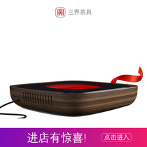 New products] Three-world brief electric pottery stove tea stove mute home electric hot tea stove tea tea cooking tea set mini small tea stove