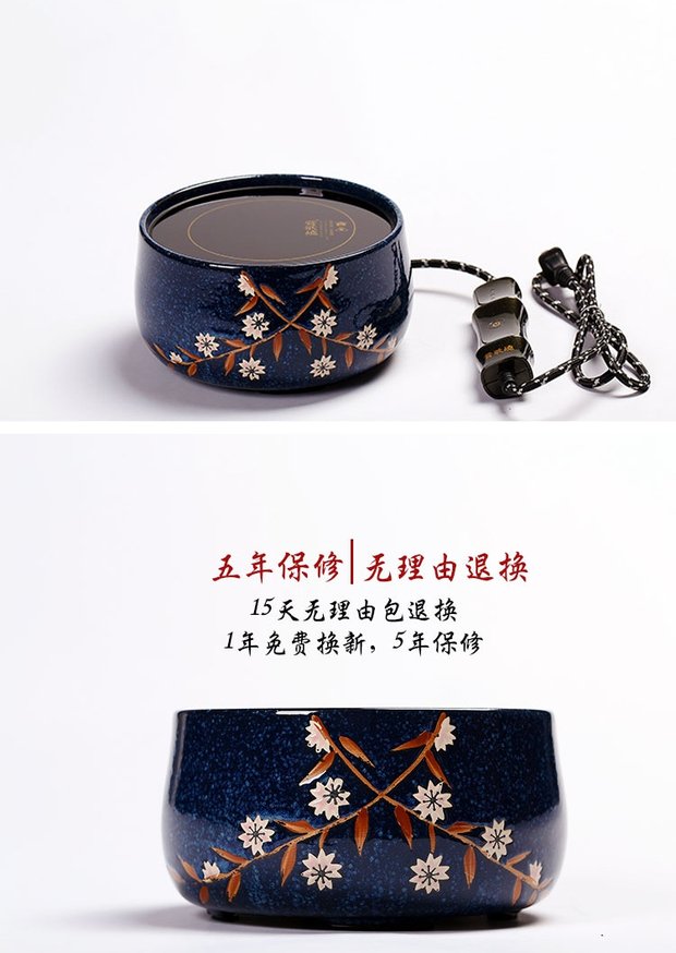 Yingge đốt bếp điện gốm gia đình bếp nhỏ bếp cảm ứng đặc biệt nồi sắt Nhật Bản nồi bạc nồi điện bếp câm - Bếp điện bếp từ 3 vùng nấu