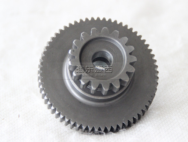 Năm xe máy MCR cạnh WY125-C cánh trước WH125-B bánh răng cầu răng giảm tốc bánh răng kép - Xe máy Gears Nhông xe máy