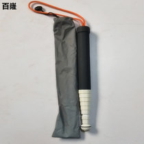 Easy to carry the new titanium alloy nine-section extended guide blind stick blind stick climbing walking stick antenna type light telescopic