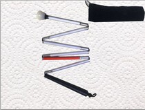 Folding blind stick special seven-fold guide blind Rod 7-section blind walking stick reflective roller blind stick 1 5 meters