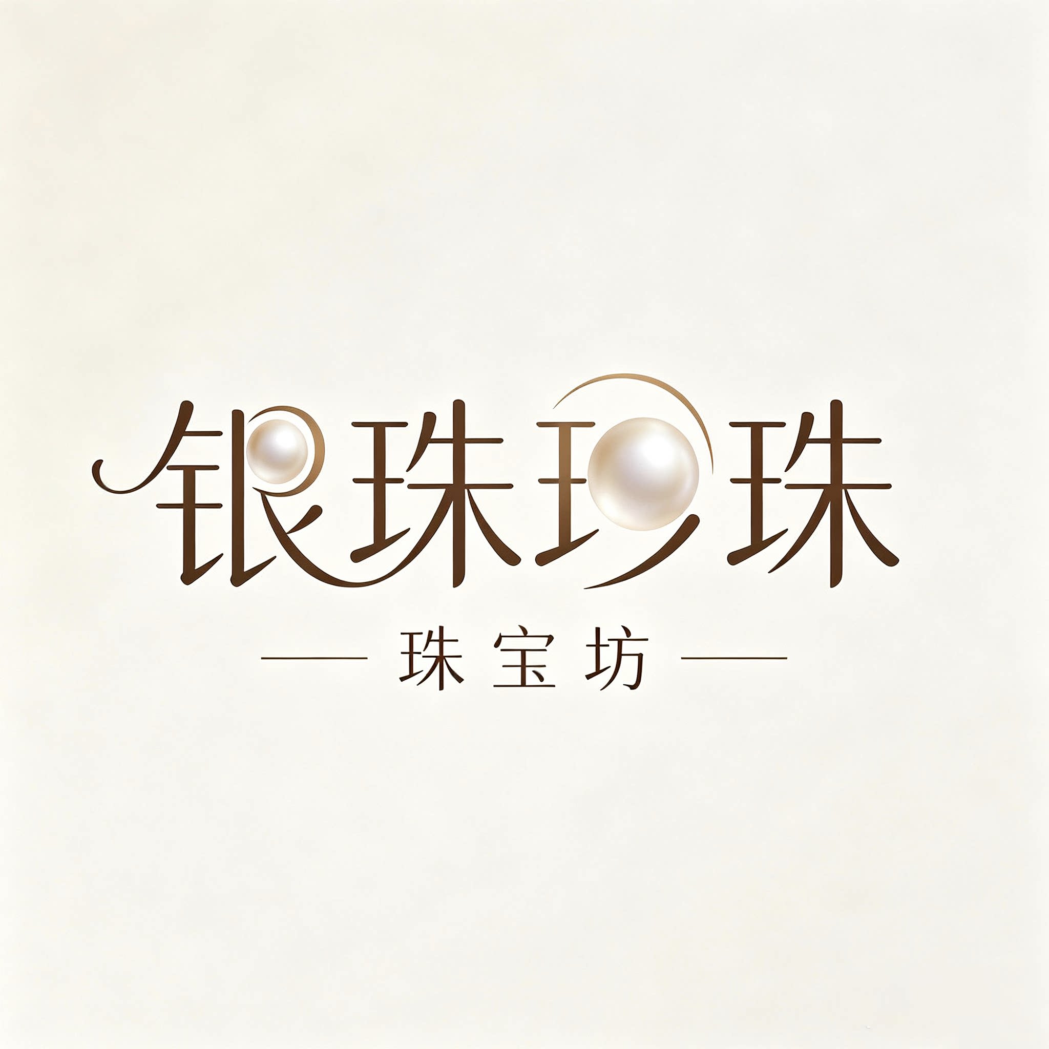 银珠珍珠珠宝坊的LOGO