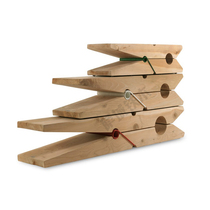 Nordic Art Strip Wood Mound Hotel Lobby Bench Swing Accessories Creative Retro TV Cabinet Cramp Type Sitting Chair Design