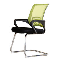 Brief Modern Durable Protection Waist Office Chair Mesh Cloth Breathable Conference Guest Training Bow-shaped Computer Chair Spot