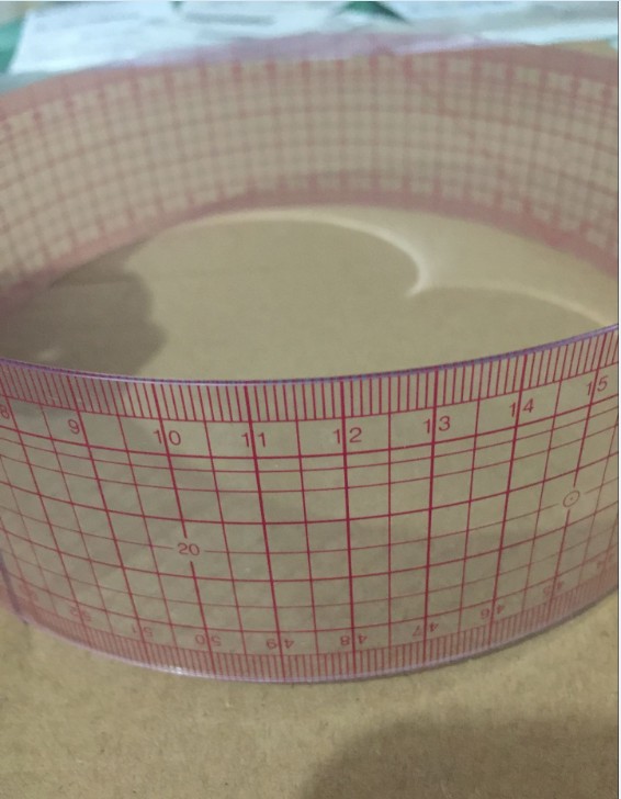 Butterfly grading ruler angle ruler version ruler 60cm clothing design angle ruler