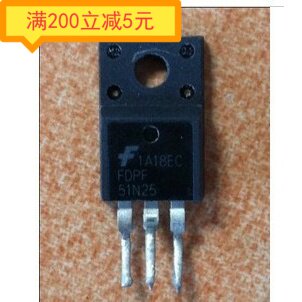 Electronic components FDPF51N25 51N25 original imported disassembly parts are detected