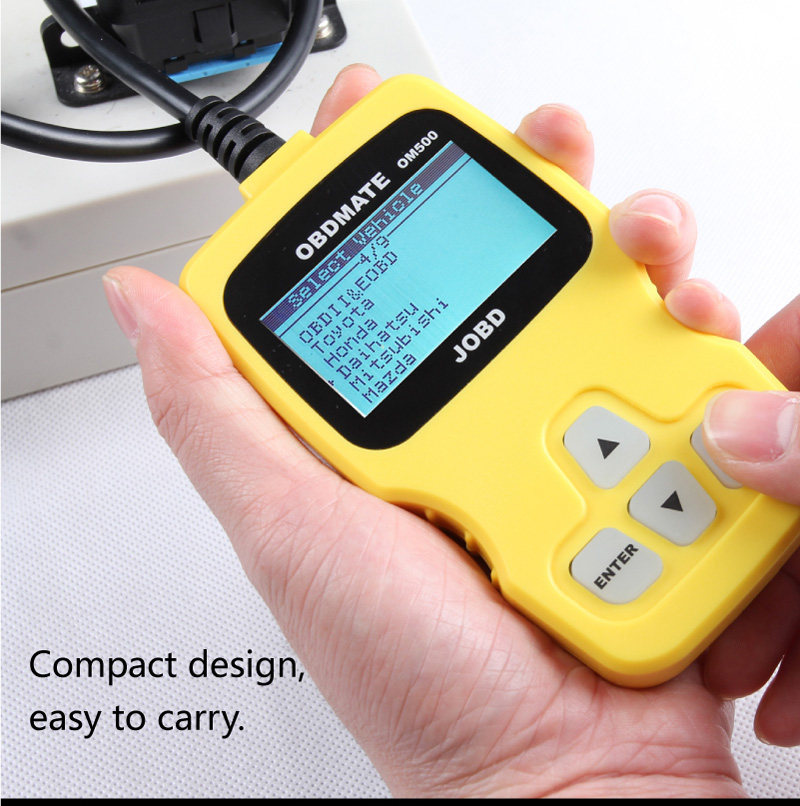 JOBD OBDII EOBD OBDMATE OM500 car engine failure tool maintenance