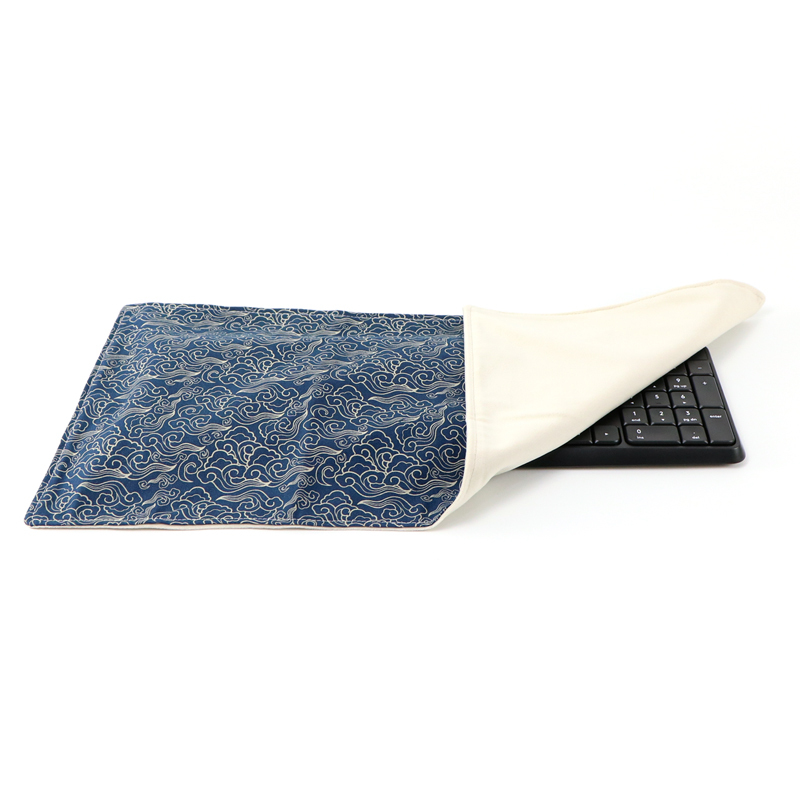 Chinese Style Keyboard Dust Cover Cloth, Universal Dust-Proof Cover for Desktop Computer Mechanical Keyboard