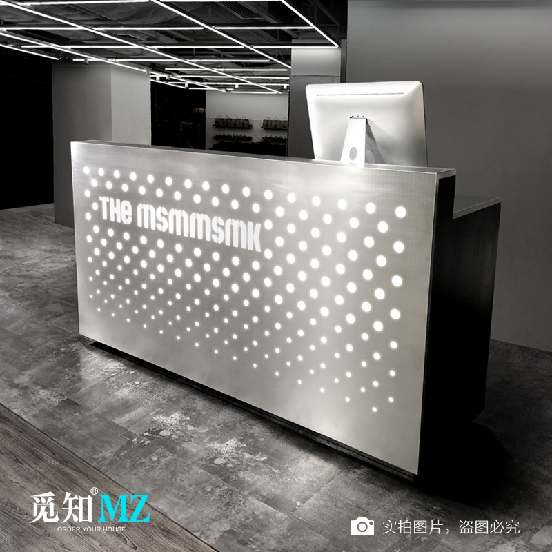 Usd 829 39 Stainless Steel Bar Luminous Cashier Light Luxury