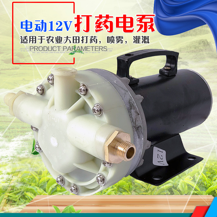 Electric sprayer water pump medicine pump DC water pump diaphragm pump self-priming pump medicine spray pump switch pump 12V