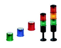 Positive MOELLER MÜLLER COMBINED LAMP LIGHTHOUSE RED YELLOW GREEN 100mm SL-100-L-RYG 24