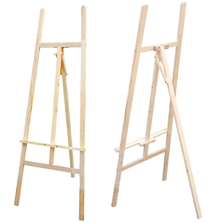 Ladder wooden frame 1 45M wood frame triangle solid wood painting board wedding frame