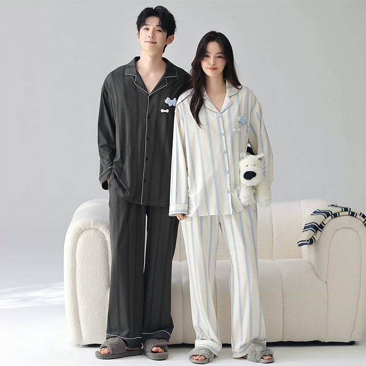 Lemai Pajamas Gift Box Pure Cotton Couple Home Wear Set Valentine's Day Birthday Gift for Boys and Girls