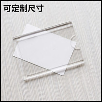 Customized high-grade transparent acrylic photo frame post card Post Post post card wall certificate slot box price card set