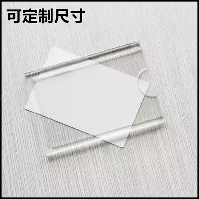 Custom-made high-end transparent acrylic photo frame Post card Job bar photo wall ID slot box Price card set