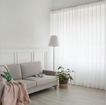 The new pure white snow spinning is soft and pro-skin pituality well suited to the living room bedroom Book room window yarn partition yarn Dingding