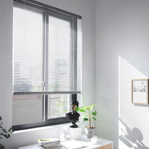 Office roller blinds aluminum alloy shutters sunscreens light-transmitting breathable curtains Hangzhou measurable installation